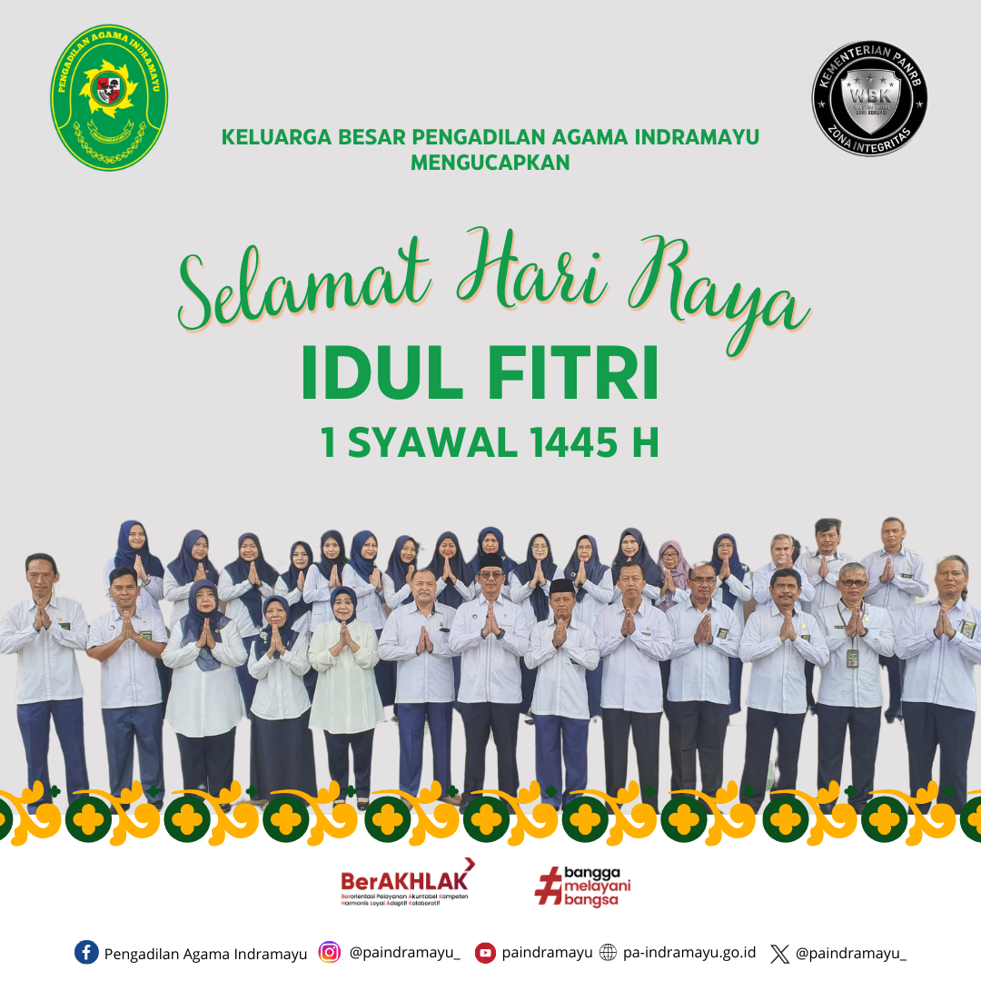 UCAPAN IDUL FITRI