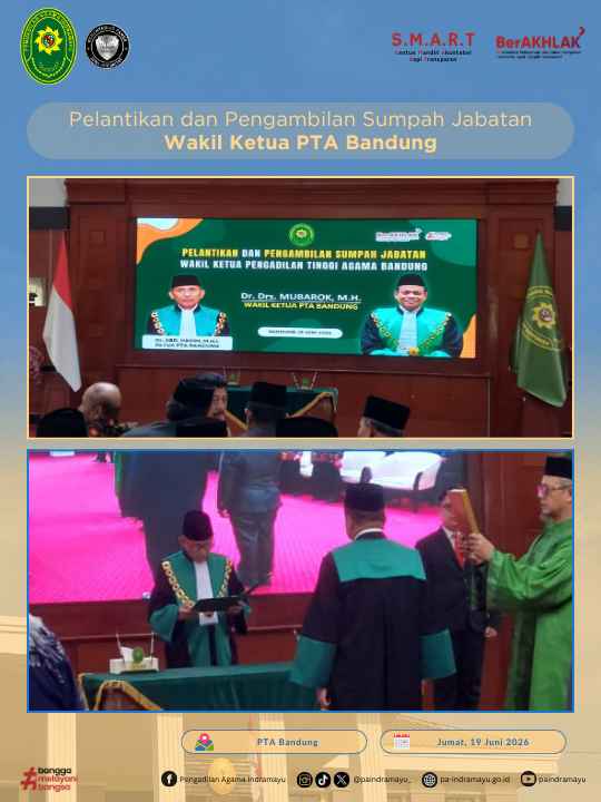 6 19 26 pelantikan wkpta bandung