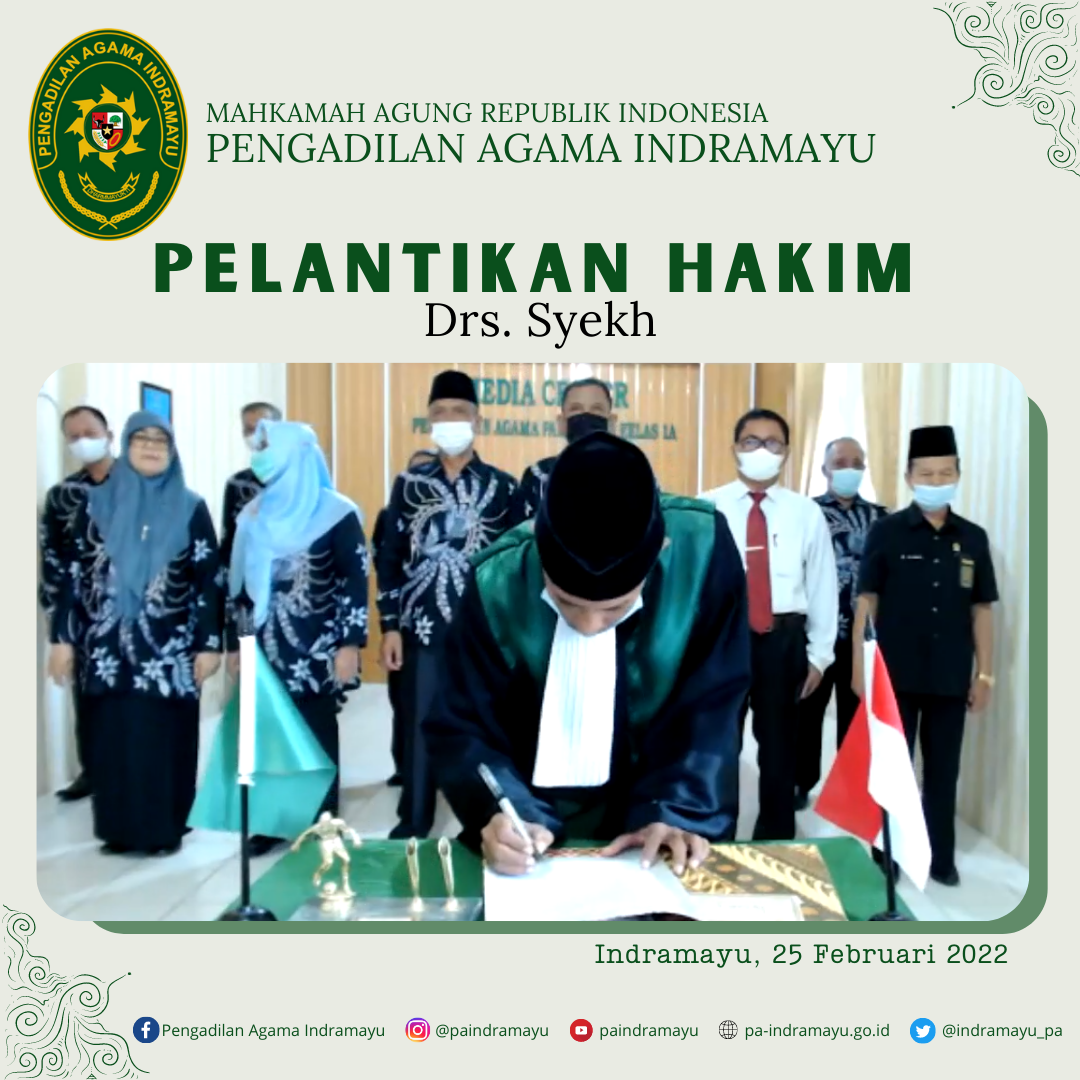 pelantikan syekh2